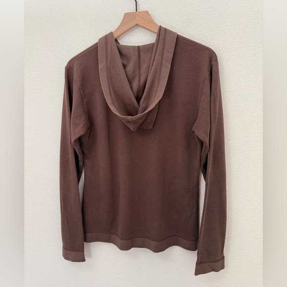 Patagonia‎ Brown Organic Cotton Pullover Hoodie Size Medium - Picture 4 of 8